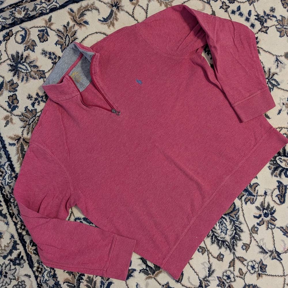 Polo Ralph Lauren Men's Rose Zip-Up Sweater
